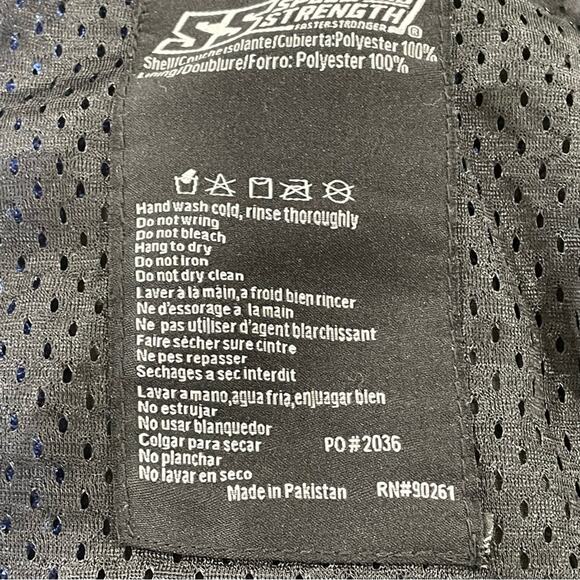 Speed and Strength Motorcycle Racing Jacket Vault Armor Compatible Black Large - Picture 10 of 10